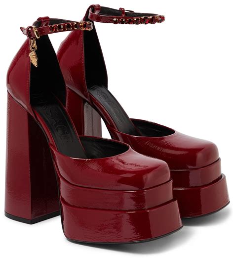 versace playform heels|versace platform heels women.